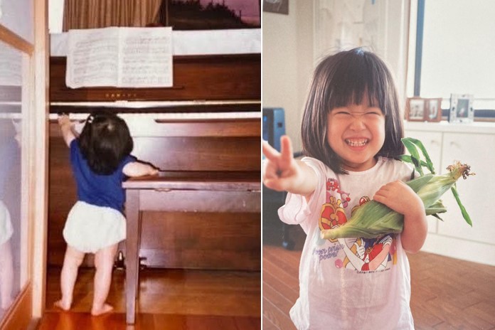 大崎由貴さん幼少期写真
